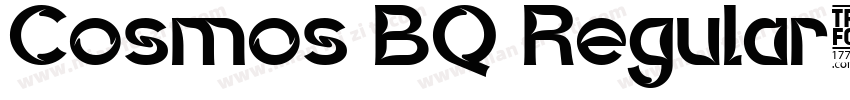 Cosmos BQ Regular字体转换
